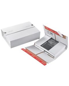 ColomPac® starke Universal-Versandverpackung, weiß - 350 x 260 x -70 mm